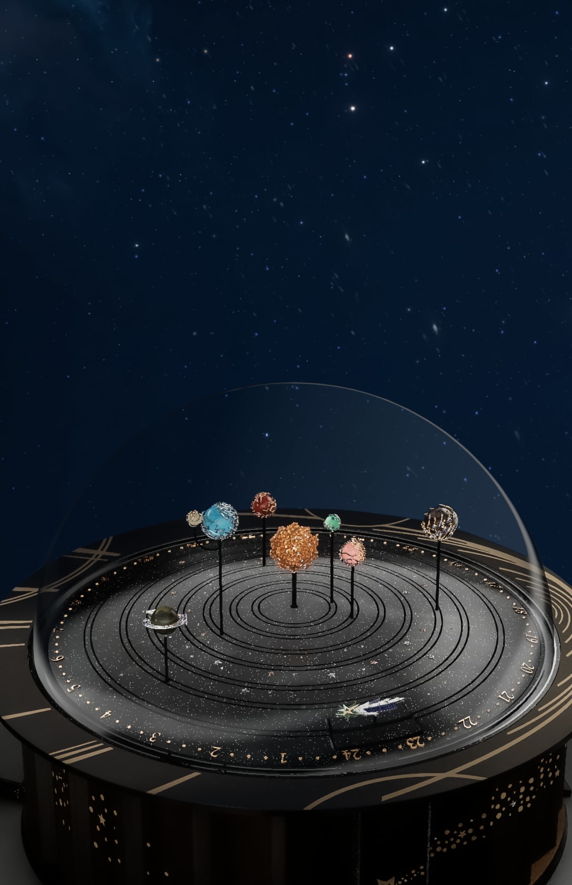 Planétarium automaton - Van Cleef & Arpels